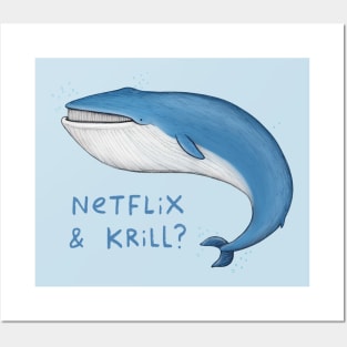 Netflix & Krill Posters and Art